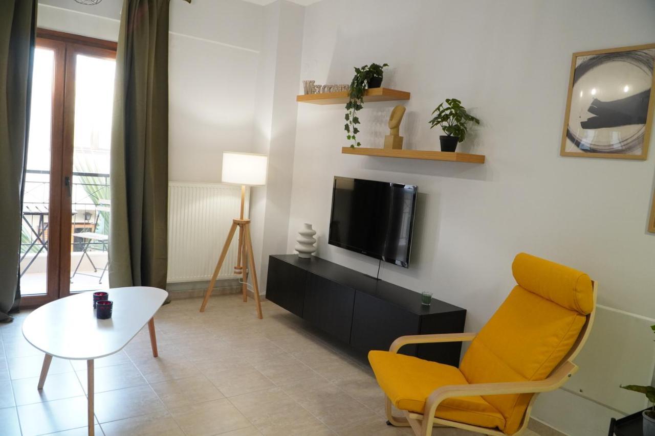 Modern Apartment In Οld Τown Selanik Dış mekan fotoğraf