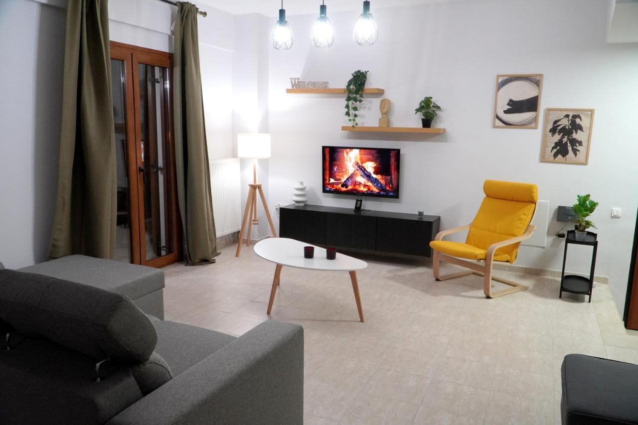 Modern Apartment In Οld Τown Selanik Dış mekan fotoğraf
