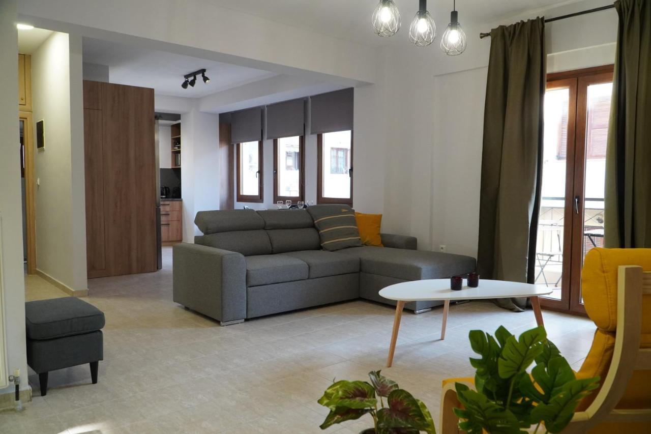 Modern Apartment In Οld Τown Selanik Dış mekan fotoğraf